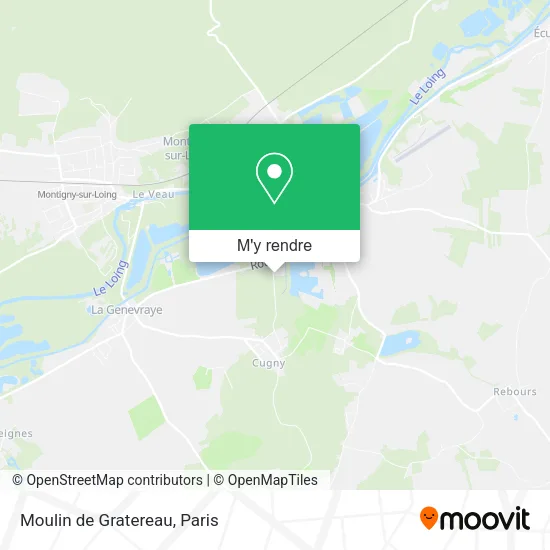 Moulin de Gratereau plan