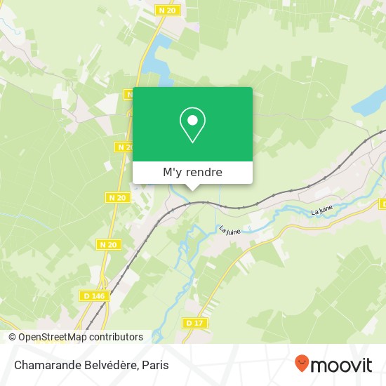 Chamarande Belvédère plan