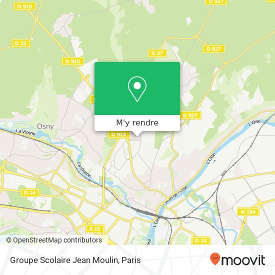 Groupe Scolaire Jean Moulin plan