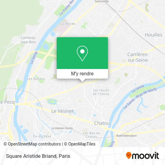 Square Aristide Briand plan