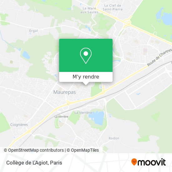 Collège de L'Agiot plan