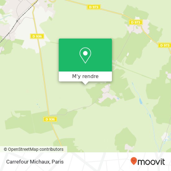 Carrefour Michaux plan