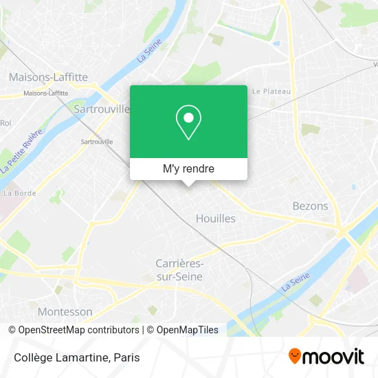Collège Lamartine plan