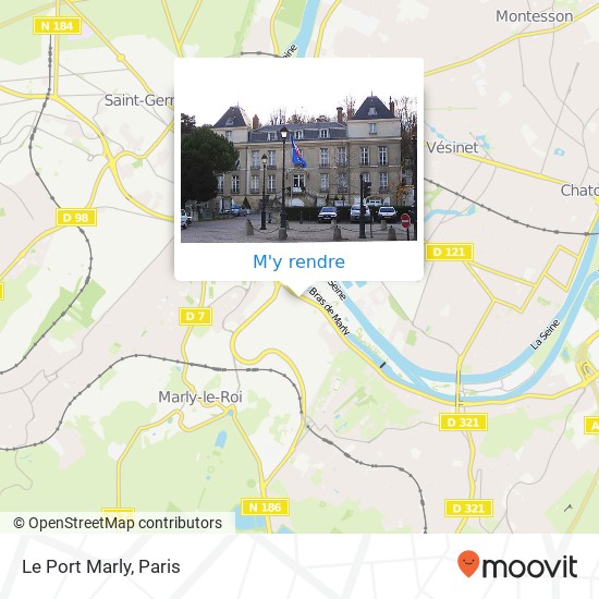 Le Port Marly plan