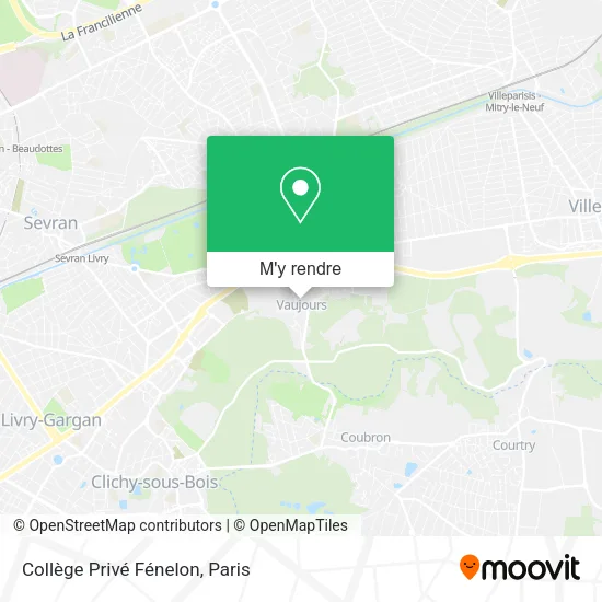 Collège Privé Fénelon plan