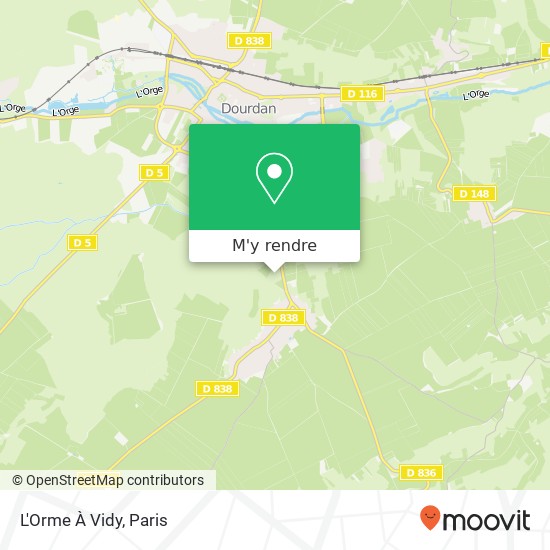 L'Orme À Vidy plan