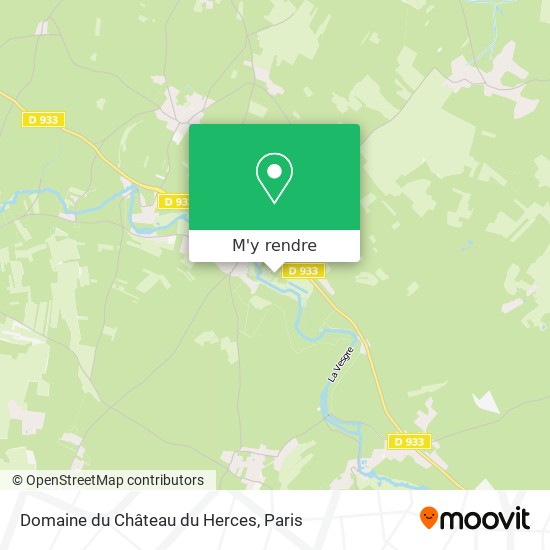 Domaine Du Château Du Herces plan