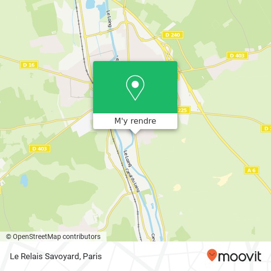 Le Relais Savoyard plan