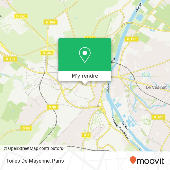Toiles De Mayenne plan