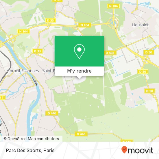 Parc Des Sports plan