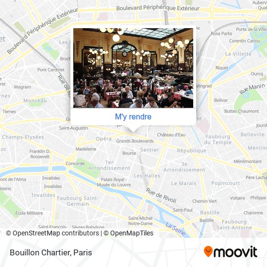 Bouillon Chartier plan