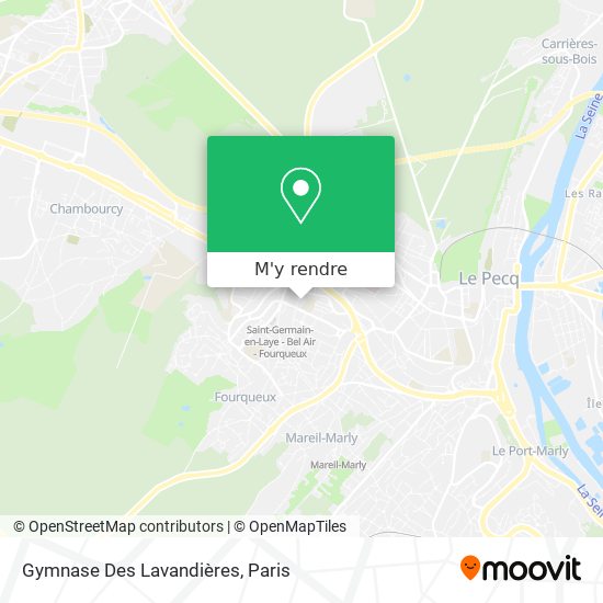 Gymnase Des Lavandières plan