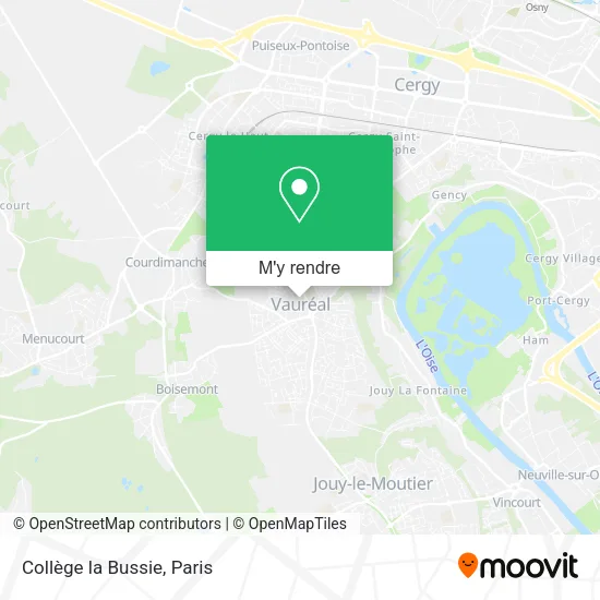 Collège la Bussie plan