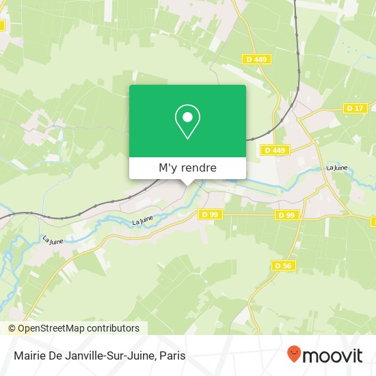 Mairie De Janville-Sur-Juine plan