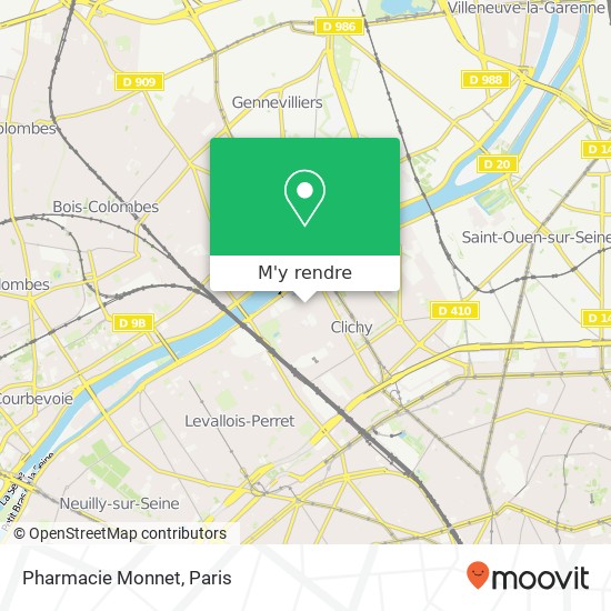 Pharmacie Monnet plan