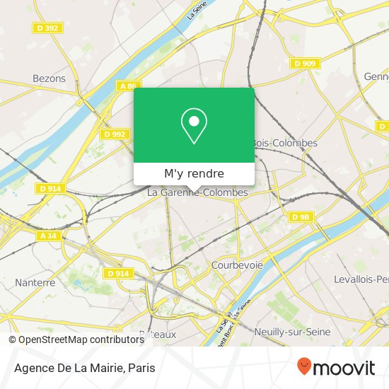 Agence De La Mairie plan