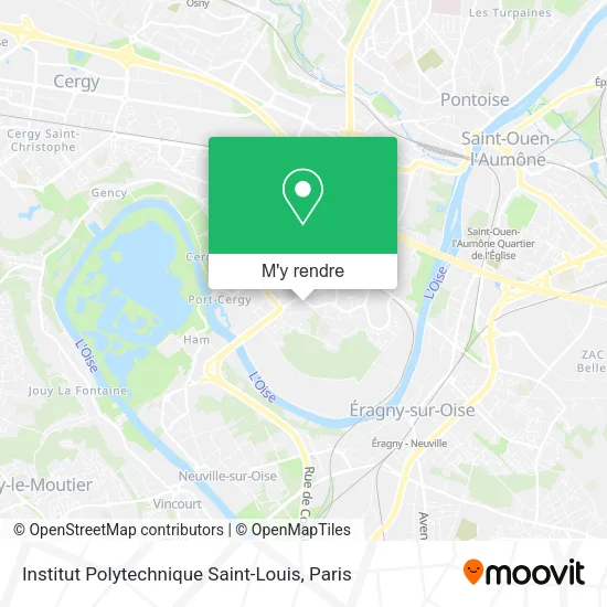 Institut Polytechnique Saint-Louis plan