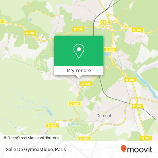 Salle De Gymnastique plan