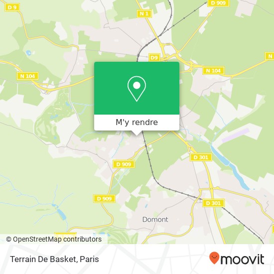 Terrain De Basket plan