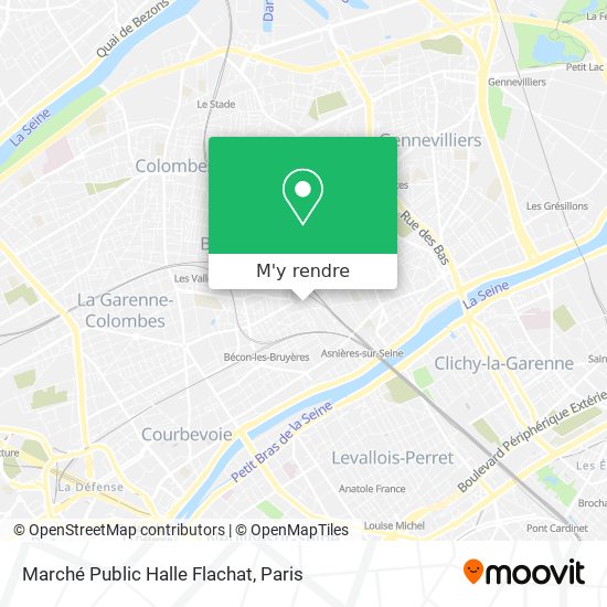 Marché Public Halle Flachat plan