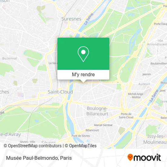Musée Paul-Belmondo plan