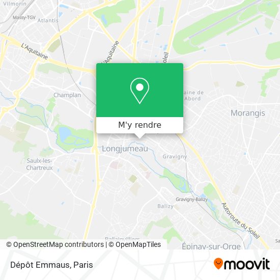 Dépôt Emmaus plan