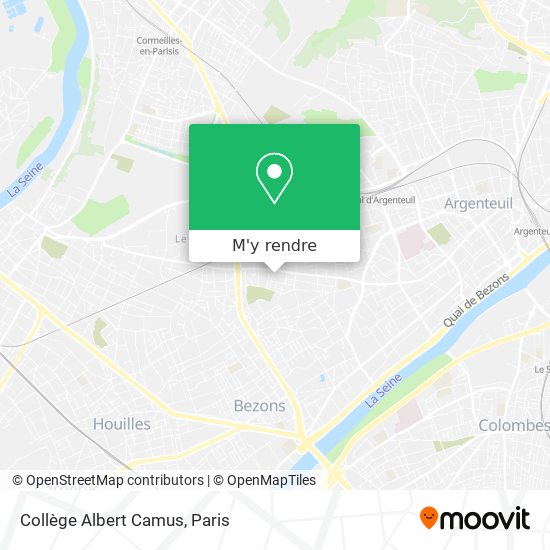 Collège Albert Camus plan