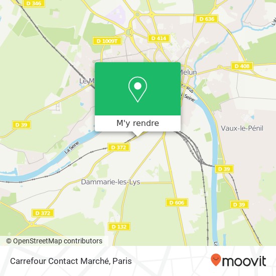 Carrefour Contact Marché plan