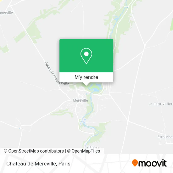 Château de Méréville plan