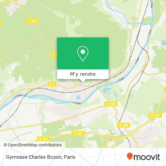 Gymnase Charles Bozon plan