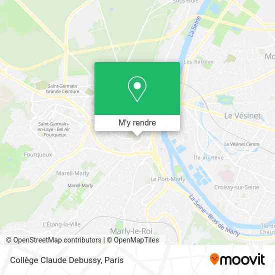 Collège Claude Debussy plan