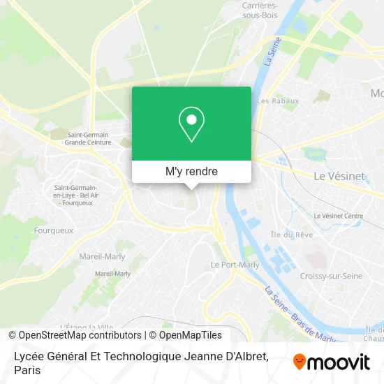Lycée Général Et Technologique Jeanne D'Albret plan