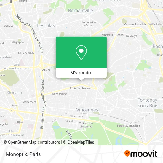 Monoprix plan