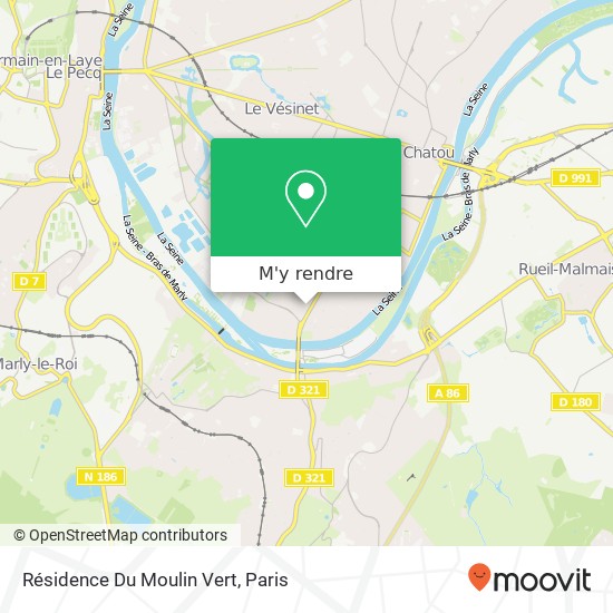 Résidence Du Moulin Vert plan