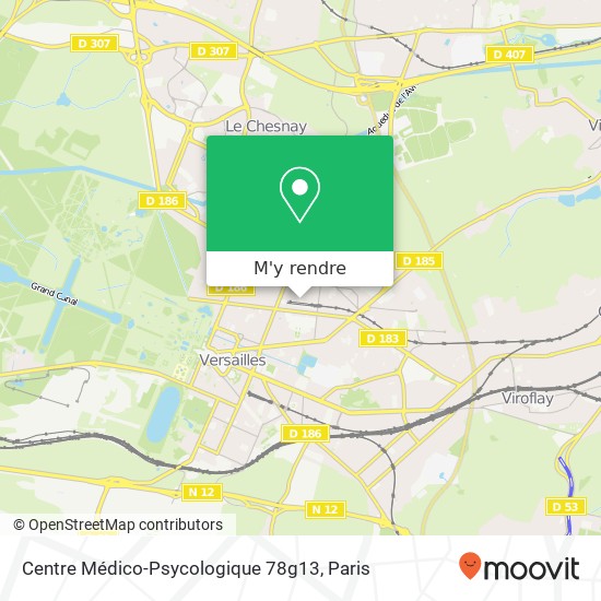 Centre Médico-Psycologique 78g13 plan