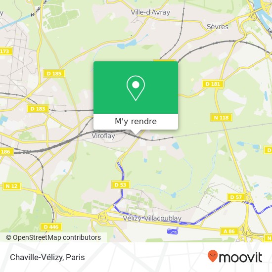 Chaville-Vélizy plan