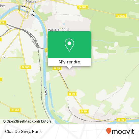 Clos De Givry plan