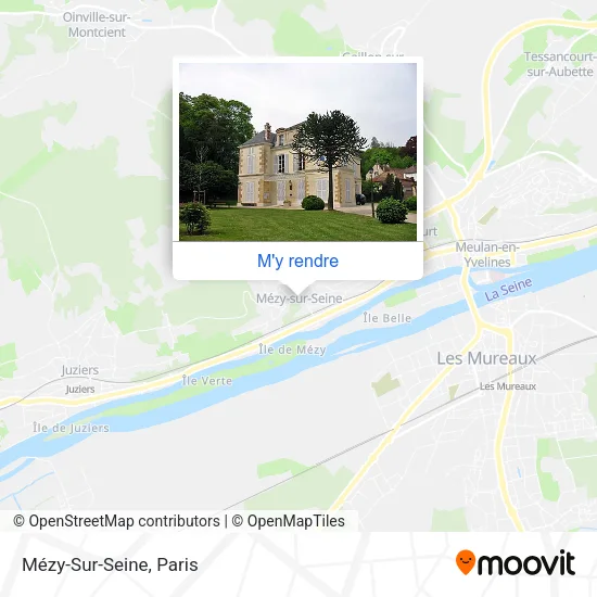 Mézy-Sur-Seine plan
