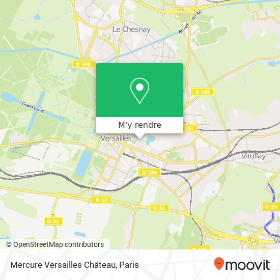 Mercure Versailles Château plan