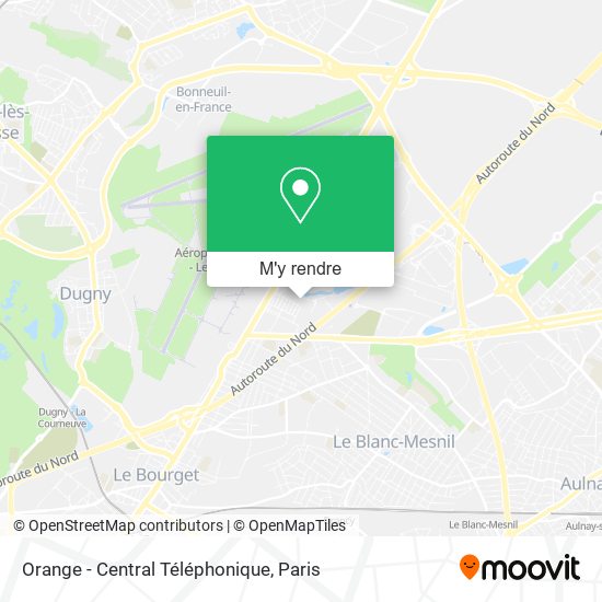 Orange - Central Téléphonique plan