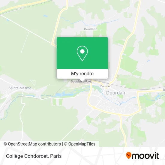 Collège Condorcet plan