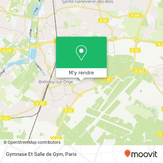 Gymnase Et Salle de Gym plan