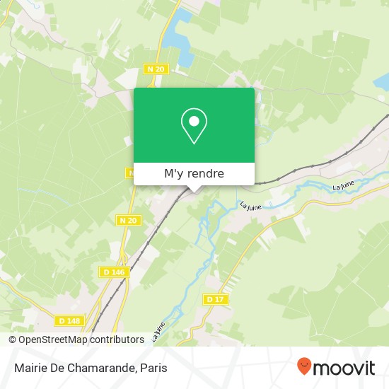 Mairie De Chamarande plan