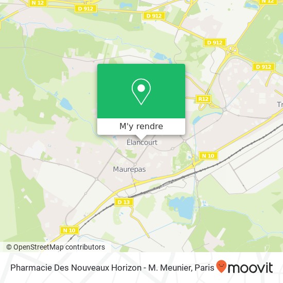 Pharmacie Des Nouveaux Horizon - M. Meunier plan