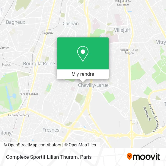 Complexe Sportif Lilian Thuram plan