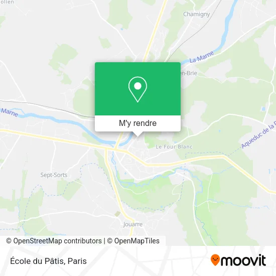 École du Pâtis plan