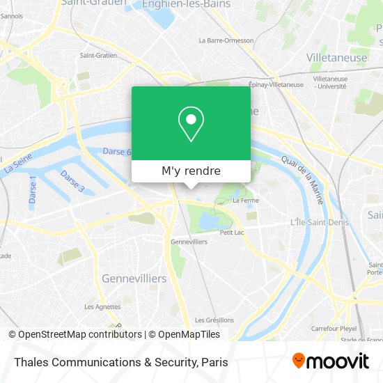 Thales Communications & Security plan