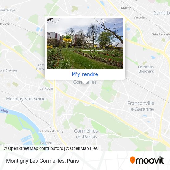 Montigny-Lès-Cormeilles plan