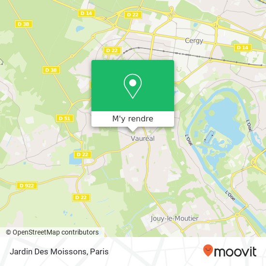 Jardin Des Moissons plan