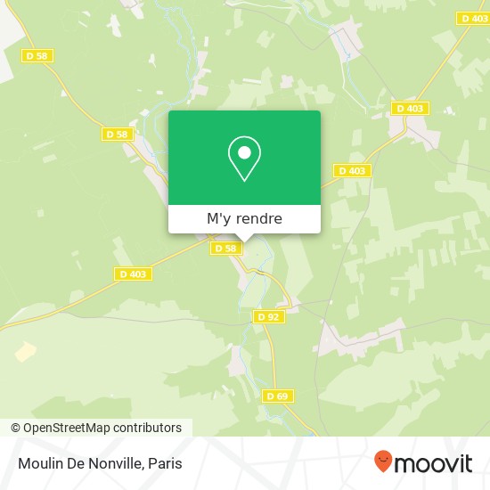 Moulin De Nonville plan